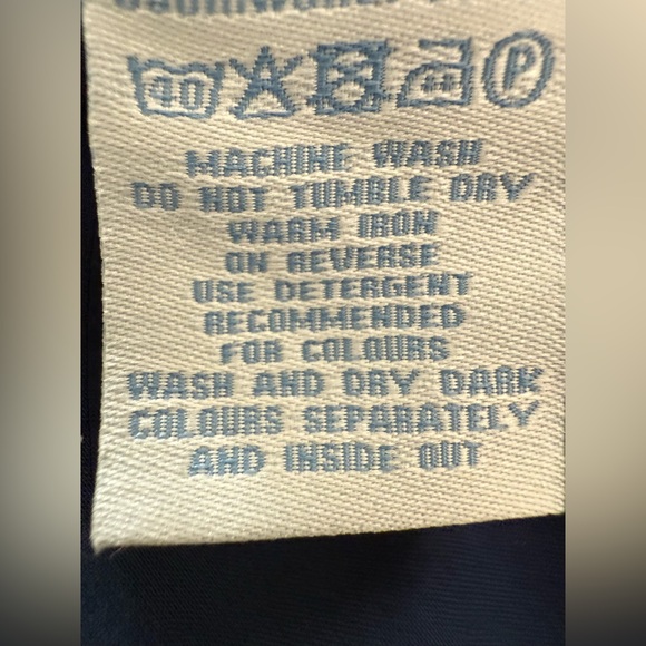 ✨ Boden Blue Print Cotton Fit & Flare Dress | Size 8 | Lined - Picture 9 of 9